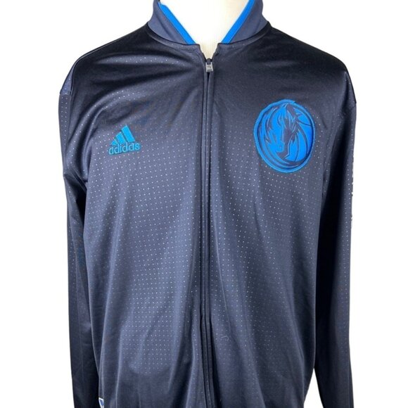 Men's Dallas Mavericks Adidas Practice Jacket  - Rare size XXL - Picture 2 of 9